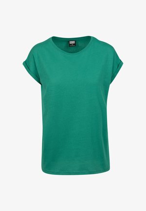 Urban Classics, EXTENDED SHOULDER - Basic póló - fresh green