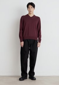 BOSS PACELLO - Džemper - dark red