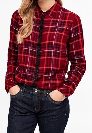 Hemdbluse - bordeaux