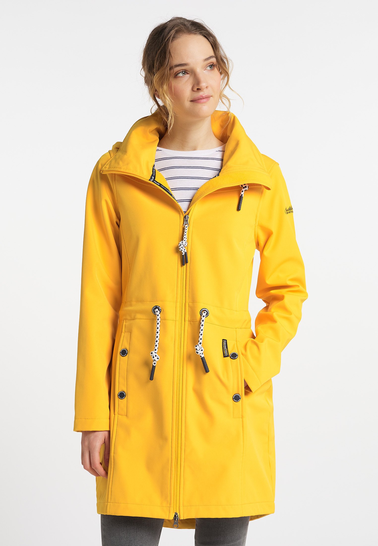 Schmuddelwedda Regenjacke Damen Xl Regenjacke Mit Kunstfellfutter