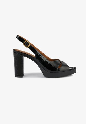 Geox, High Heel Sandalette - black