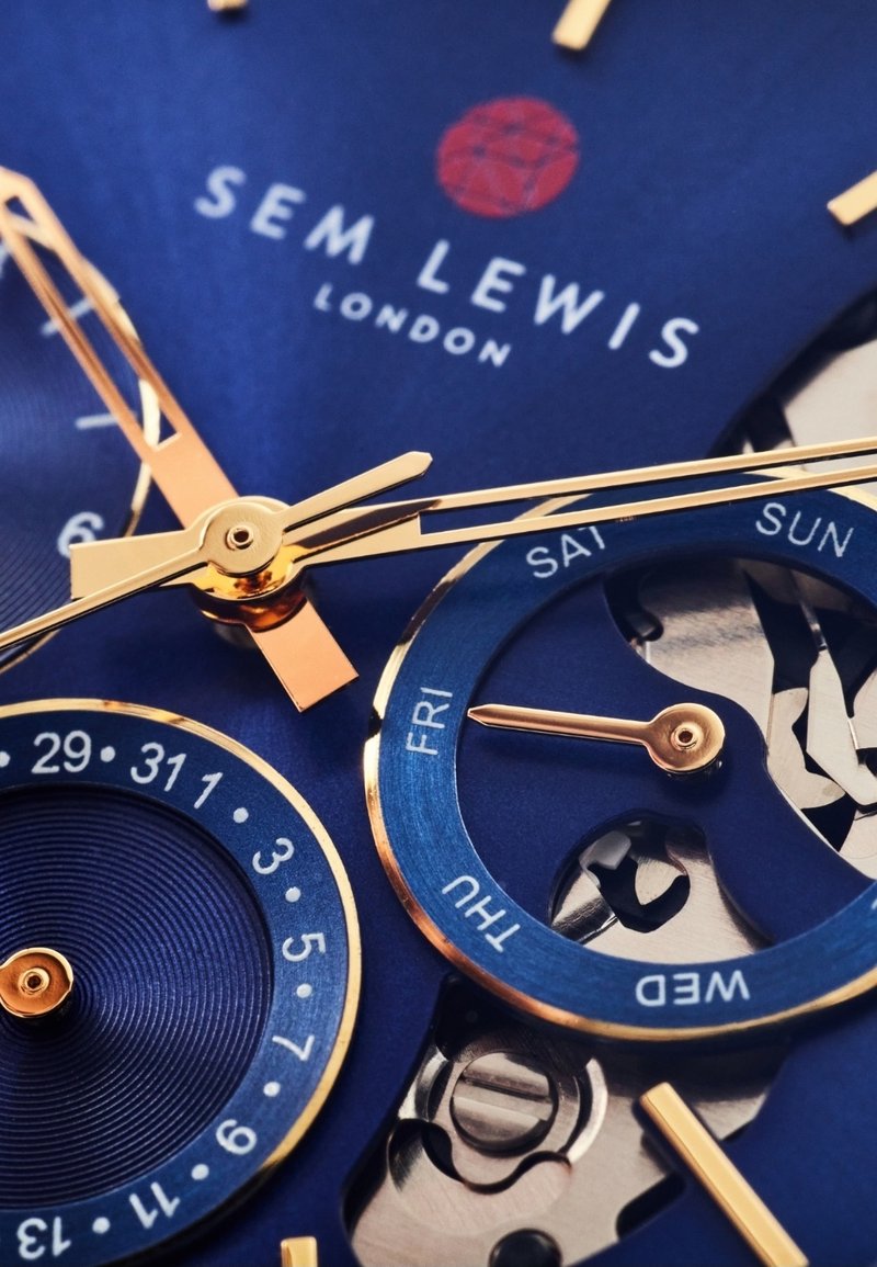 Herren Analoguhren | Sem Lewis Chronograph gold/goldfarben - TA89785 Herren Analoguhren | Sem Lewis Chronograph gold/goldfarben - TA89785