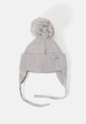 BIG POMPOM BEANIE UNISEX - Gorro - light grey