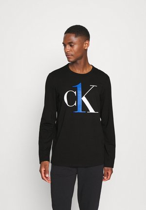 CREW NECK - Maglia del pigiama - black