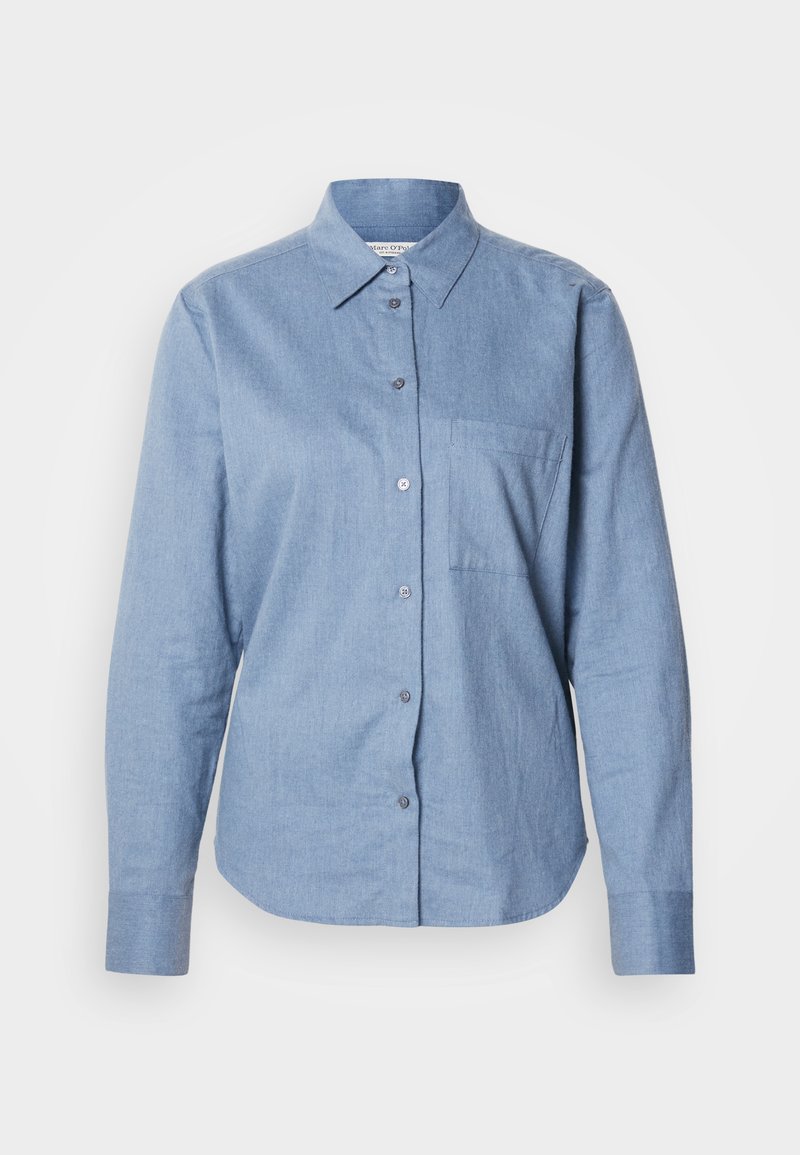 Marc O’Polo Overhemdblouse donkerblauw Marc O’Polo Overhemdblouse donkerblauw