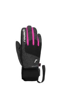 Reusch FINGERHAND SIMON  - Fingerhandschuh - black melang blck very be