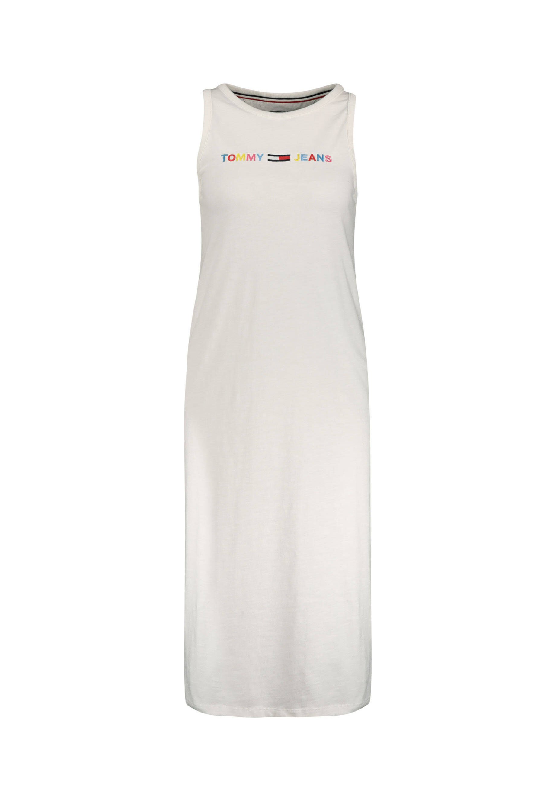 tommy jeans logo tank dress