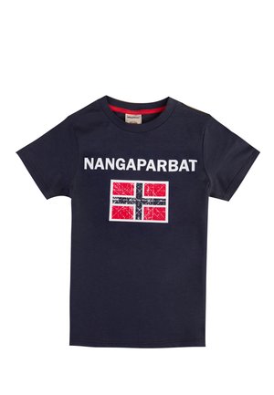 Print T-shirt - navy blazer