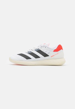 ADIZERO FASTCOURT 2.0 M - Käsipallokengät - footwear white/core black/solar red