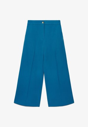 Calliope, PANTALONE LUNGO TINTA UNITA - Trousers - ottanio