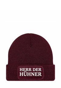 Unselected, hühner bordeauxrot