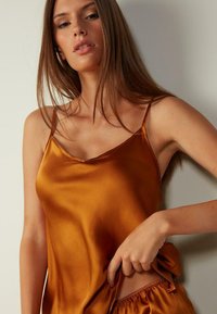 Intimissimi MIT V-AUSSCHNITT - Nattøj trøjer - orange - 720i - amber
