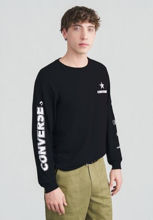ACTIVE LONG SLEEVE - Top s dlhým rukávom - black