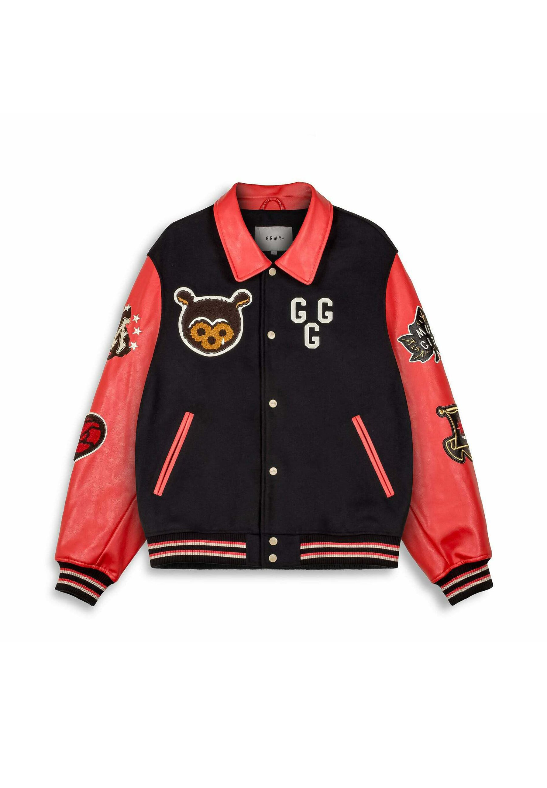 Grimey Chaquetas bomber black/negro