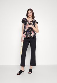 Lindex Maternity TROUSER MOM INNA - Pantaloni - black