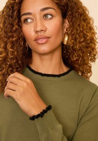 Love & Roses REGULAR FIT - Pulóver - olive green
