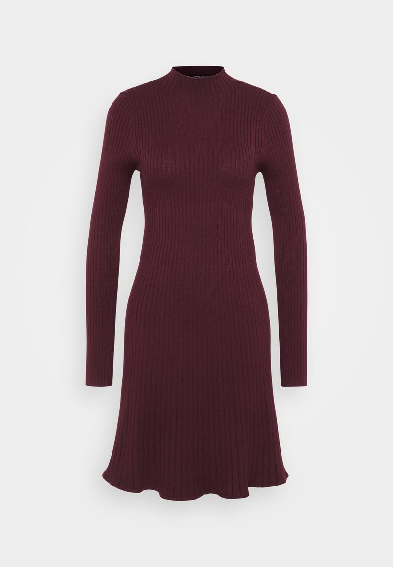 Vero Moda Petite Gebreide jurk bordeauxrood Vero Moda Petite Gebreide jurk bordeauxrood