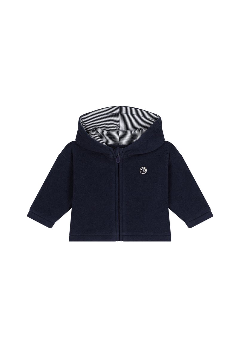 Petit Bateau BABY UNISEX - Flísová bunda - smoking