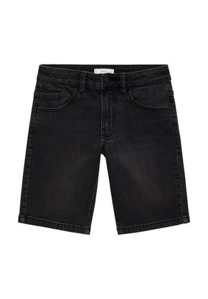 JOHN - Denimshorts - black denim