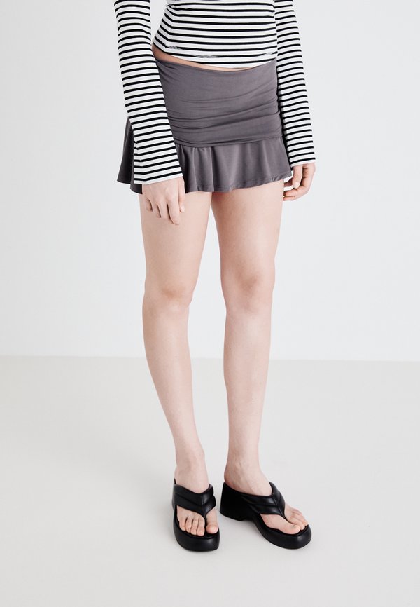 Mini skirt - mole dark