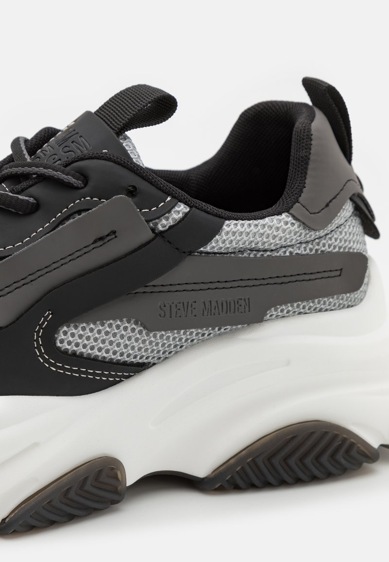 Baskets Steve Madden Gears Gris - Taille 11 US Homme - Sneakers à Enfiler - Neuf Avec Boîte