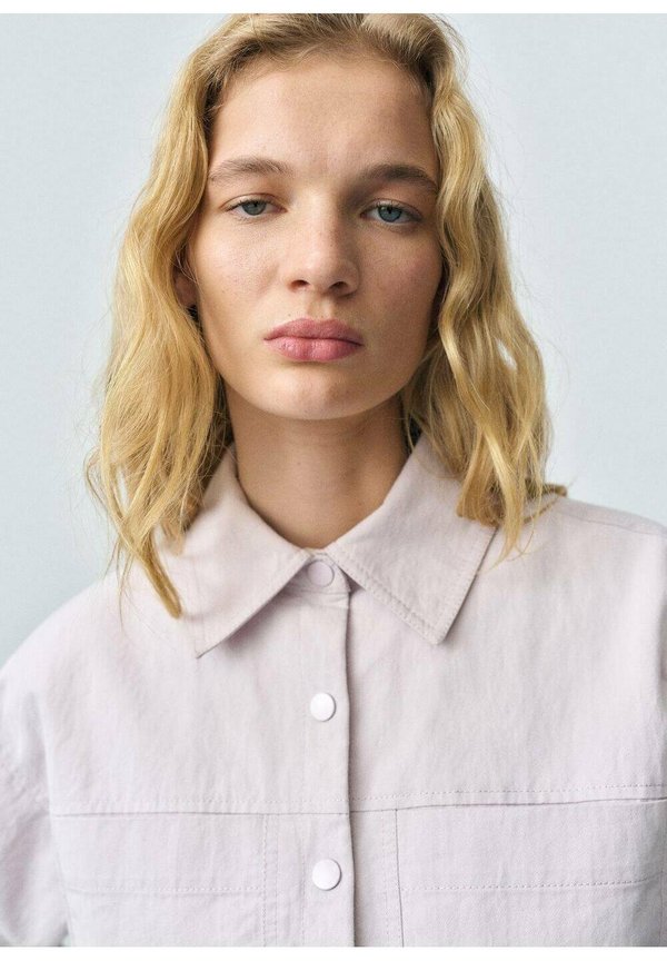 AMALIA - Denim jacket - lilas