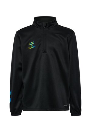 Longsleeve - black/limeade