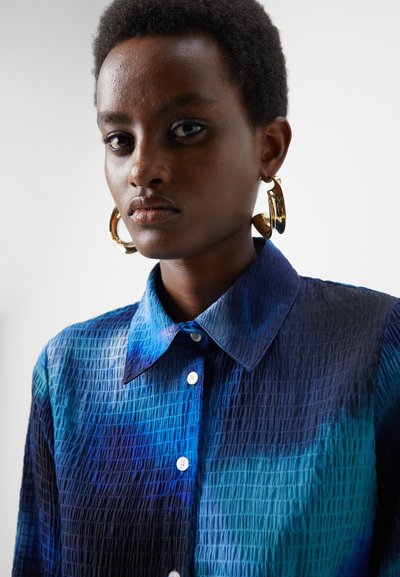 Ahluwalia KORO FITTED - Πουκαμίσα με κουμπιά - blue