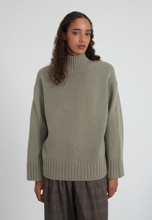 ROLLKRAGEN  - Pullover - olive melange