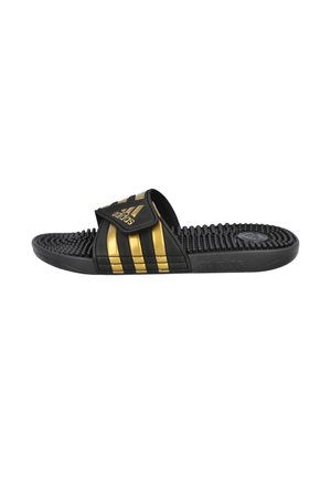 adidas Originals CHANCLAS DE PLAYA - Sandalias planas - black
