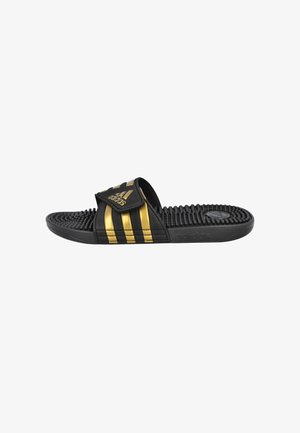 adidas Originals, CHANCLAS DE PLAYA - Sandalias planas - black