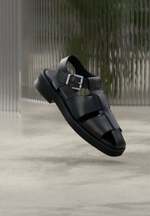 Zign LEATHER - Sandales - black