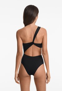 OYSHO ASYMMETRIC Costume da bagno black/nero