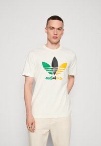 adidas Originals SPORT - Marškinėliai su spaudiniu - off white