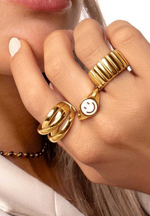 ANILLO ENAMEL - Anillo - blanco oro