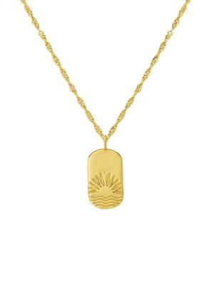 SONNENUNTERGANG - Halskæder - gelbgold-coloured