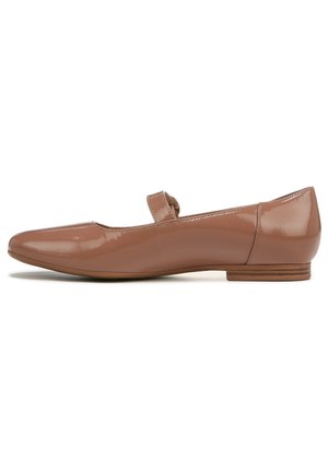 MARY JANES KELLY - Ballet pumps - hazelnut brown patent leather