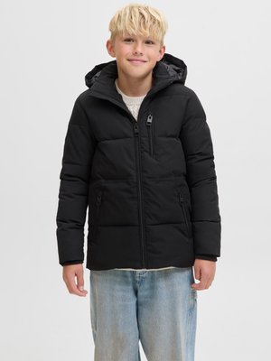 Jack & Jones Junior JJEOWEN PUFFER - Winter jacket - black