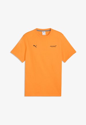Puma, MCLAREN GRAPHIC TEE - Nyomott mintás póló - papaya