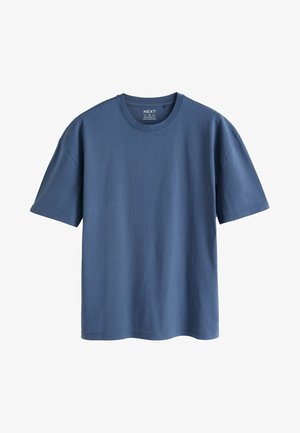 ESSENTIAL CREW NECK - T-shirt basic - blue denim