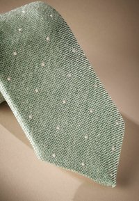 Next SIGNATURE MADE IN ITALY - Stropdas - sage green neutral brown