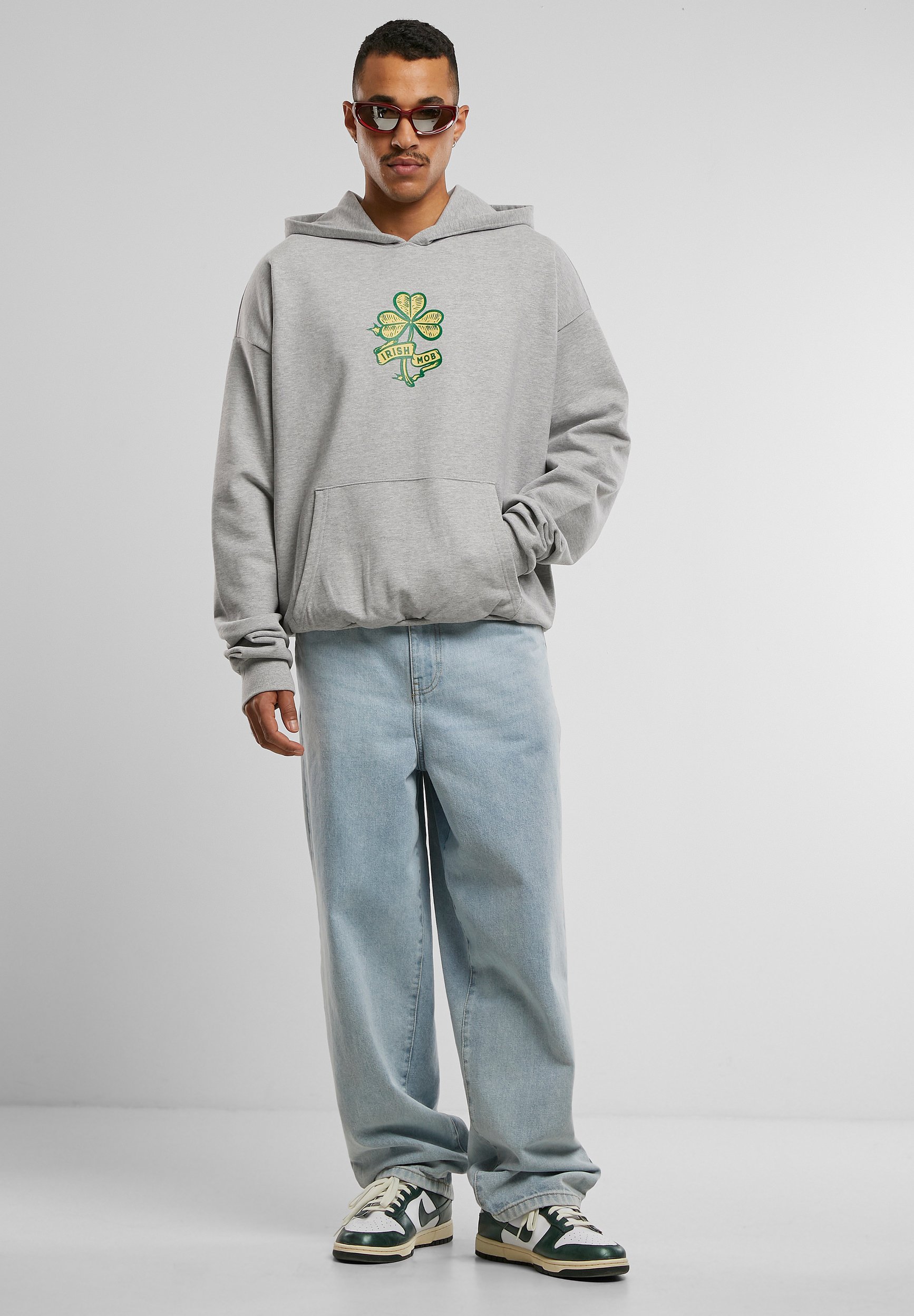 Upscale by Mister Tee OLD IRISH MOB ULTRAHEAVY OVERSIZE H - Hoodie