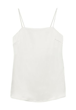 PULL&BEAR, SATIN STRAPPY - TOP - Débardeur - white