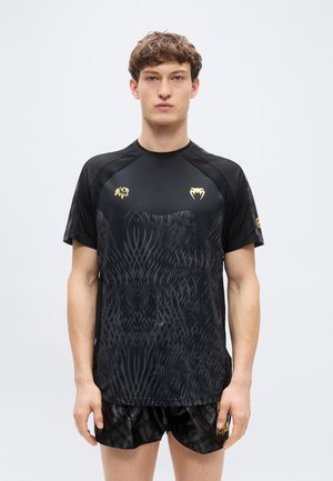 VENUM X CHIMAEV WILD BORZ  - Sport T-shirt - black/grey/gold-coloured
