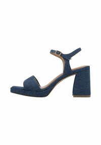 Sandales à talons hauts - denim