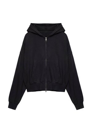 PULL&BEAR, ZIP-UP - HOODIE . - Sweat zippé - dark grey