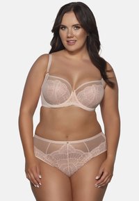 AVA PUELLA SOFT - Kaarituelliset rintaliivit - beige
