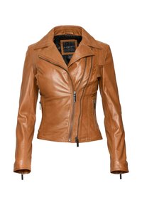 bugatti Ādas jaka - cognac