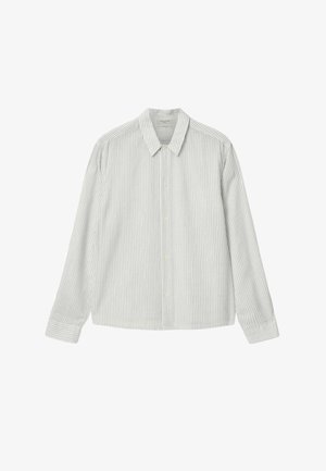 AllSaints, FURROW LS SHIRT - Skjorter - black white grey