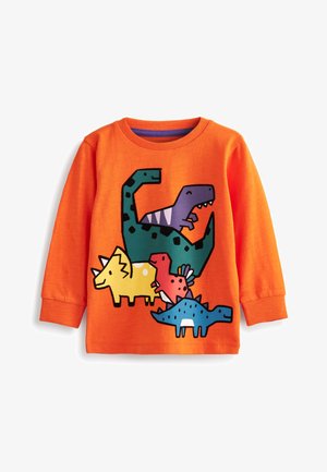 LONG SLEEVE CHARACTER - Bluzka z długim rękawem - orange dino squad